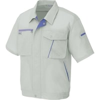 アイトス アイトス 半袖ブルゾン(男女兼用) アースグレー 3L 2310033L 1着