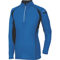 アイトス アイトス ハーフZIP長袖シャツ ブルー 3L 5510310063L 1着