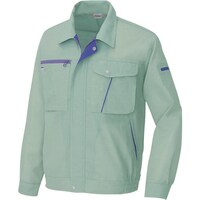 アイトス アイトス 長袖サマーブルゾン(男女兼用) グリーン L 230015L 1着