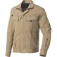 アイトス アイトス 長袖サマーブルゾン(男女兼用) カーキ 4L 305300254L 1着