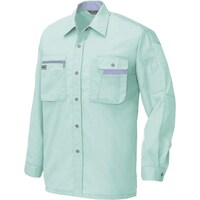 アイトス アイトス 長袖シャツ(男女兼用)(薄地) クリーンアース×ミストバイオレット 5L 53250055L 1着