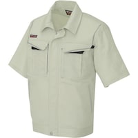 アイトス アイトス 半袖ブルゾン(男女兼用) アースグリーン×ブラック SS 5551005SS 1着