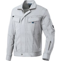 アイトス アイトス 長袖サマーブルゾン(男女兼用) シルバーグレー S 30530003S 1着