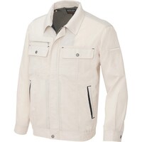 アイトス アイトス 長袖サマーブルゾン(男女兼用) ベージュ×ブラック M 5560002M 1着