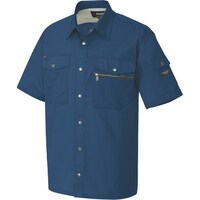アイトス アイトス 半袖シャツ(男女兼用) ネイビー 6L 32370086L 1着