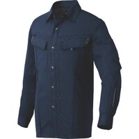 アイトス アイトス 長袖シャツ(男女兼用) ディープネイビー 6L 305350186L 1着
