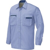 アイトス アイトス 長袖シャツ(男女兼用)(薄地) ミストバイオレット 6L 53250766L 1着