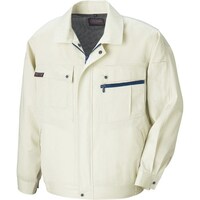 アイトス アイトス 長袖サマーブルゾン(無地)(男女兼用) アイボリー 6L 55900016L 1着