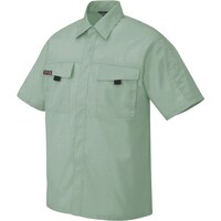アイトス アイトス 半袖シャツ(男女兼用) アースグリーン 5L 55760055L 1着