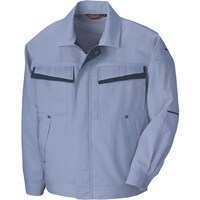 アイトス アイトス 長袖サマーブルゾン(配色)(男女兼用) ミストバイオレット×ディープネイビー SS 5570076SS 1着