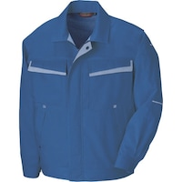 アイトス アイトス 長袖サマーブルゾン(配色)(男女兼用) ロイヤルブルー×ミストバイオレット 5L 55700065L 1着