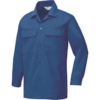 アイトス アイトス 長袖シャツ(薄地)(男女兼用) ブルー 6L 5300066L 1着