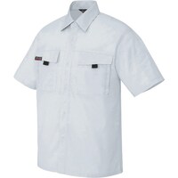 アイトス アイトス 半袖シャツ(男女兼用) シルバーグレー S 5576003S 1着