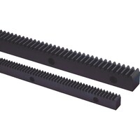 小原歯車工業 KHK 取付穴加工ラック SRFD51000 並歯 SRFD51000 1個