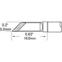 OK International メトカル Metcal MFR1110・2210シリーズ チップカートリッジ SCPDRK50 1本