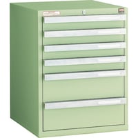 大阪製罐 OS ライゼットキャビネット 間口473×奥行485×高さ641mm(レッド)最大積載量180kg LZ6042R 1台