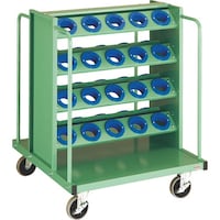 大阪製罐 OS ツーリングタワー移動型(HSK・NC5用)両面タイプ ハンガーボード付 TD1020WB 1台