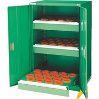 大阪製罐 OS ツーリングロッカー(NT・BT用)間口811×奥行616(866)×高さ1281mm ホルダー54個 LN1250 1台