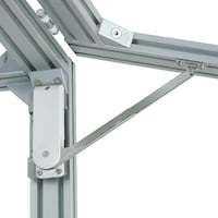 スガツネ工業 SUGATSUNE (180013684)ソフトダウンステー 重量扉用アルミフレーム取付用セットASHDS30HLWT308 ASHDS30HLWT308 1S