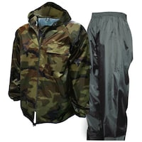 トオケミ トオケミ 迷彩ネオレインワールド 4105CMGREENL 1着