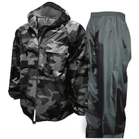 トオケミ トオケミ 迷彩ネオレインワールド 4105CMGRAYL 1着