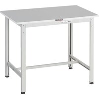 トラスコ中山 TRUSCO 軽荷重作業台(300kg)RAE2型 RoHS2対応天板 900X600XH740 ホワイト色 RAE20960W 1台