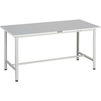 トラスコ中山 TRUSCO 軽荷重作業台(300kg)RAE2型 RoHS2対応天板 1500X600XH740 ホワイト色 RAE21560W 1台