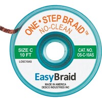 DESCO DESCO ハンダ吸取り線 ワンステップ OSC10AS 1袋(25個)