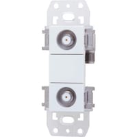 日本アンテナ 日本アンテナ 直列ユニット テレビ端子 2端子型 WUE77BE 1個