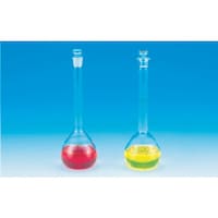 東京硝子器械 TGK メスフラスコ 200mL 透明摺 アロー 939110427 1個