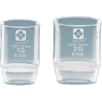 東京硝子器械 TGK ガラスろ過器 るつぼ形 1GP250 371094101 1個