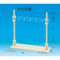 東京硝子器械 TGK 分液ロート台横型PVC 1L×3個掛 405514315 1台