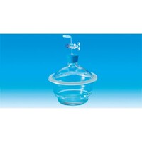 東京硝子器械 TGK ねじ口デシケーター上口 中板なし 250mm 837070611 1台