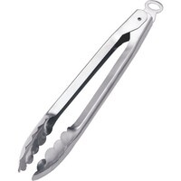 遠藤商事 TKG シルバーシャイン 180ストッパー付万能トング 4384 小 BTV383 1個