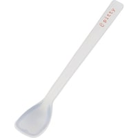 遠藤商事 TKG 片力商事 ピティスプーン シリコン一体タイプ へら型 小 ホワイト RSP3808 1個
