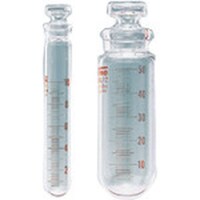 東京硝子器械 TGK 透明共通丸底沈殿管目付10mL白10本入 121047141 1箱(10本)