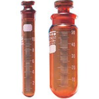 東京硝子器械 TGK 共通丸底沈殿管目付10mL茶 10本入 121047133 1箱(10本)