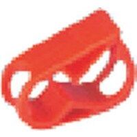 東京硝子器械 TGK カラーチューブコック S 赤 10入 149500307 1袋(10個)