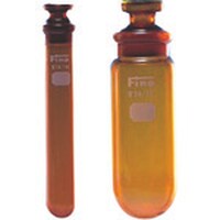 東京硝子器械 TGK 共通丸底沈殿管 目無30mL 茶 10本 121047117 1箱(10本)