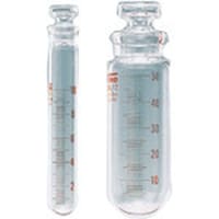 東京硝子器械 TGK 透明共通丸底沈澱管目付100mL白10本 121047140 1箱(10本)