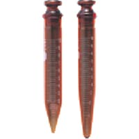 東京硝子器械 TGK 透明共通沈殿管10mL茶105H10本入 121045352 1箱(10本)