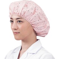 遠藤商事 TKG スギヤマ つくつく帽子(電石不織布) EL102 M ピンク (100枚入) SBU2401 1個