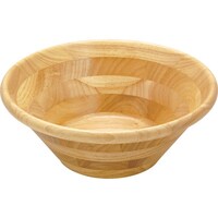 遠藤商事 TKG ヤマコー 天然木サラダボウル ナチュラル 27cm PSLM006 1個