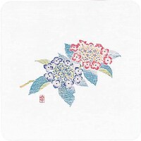 遠藤商事 TKG アーテック 和風コースター四季角(50枚入) WCOK5 あじさい PKCJ7 1個