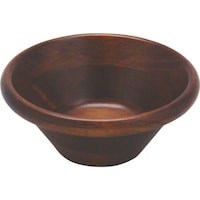 遠藤商事 TKG ヤマコー 天然木サラダボウル こげ茶 15cm PSLL902 1個