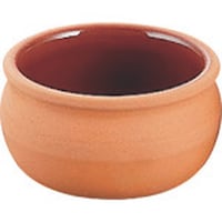 遠藤商事 TKG かんだ テラコッタ ミニ容器(6個入) 平つぼ RYO0201 1個