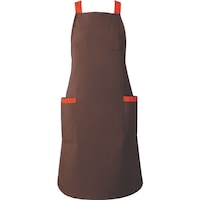 遠藤商事 TKG サンペックスイスト エプロン EA6733(ブラウン) SEPD704 1個