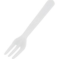 遠藤商事 TKG アサヒ 使い捨てフォーク #110(500本入) 白 袋入 XTK5101 1個