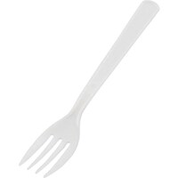 遠藤商事 TKG アサヒ 使い捨てフォーク #160(500本入) 白 袋入 XTK5001 1個