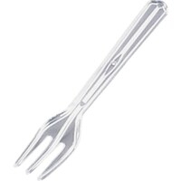 遠藤商事 TKG アサヒ 使い捨てフォーク #110(500本入) 透明 袋入 XTK5102 1個